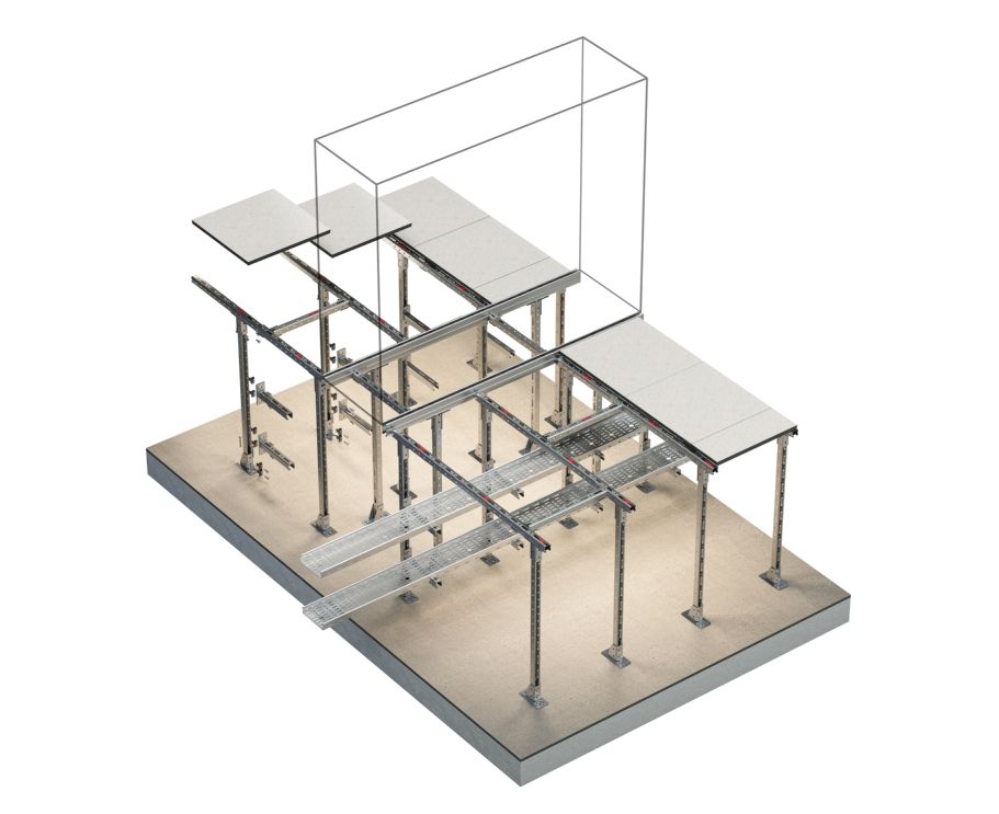 РАМНОЕ КРЕПЛЕНИЕ ОБОРУДОВАНИЯ