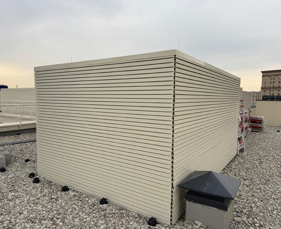 шумоизоляционный экран: внешний вид