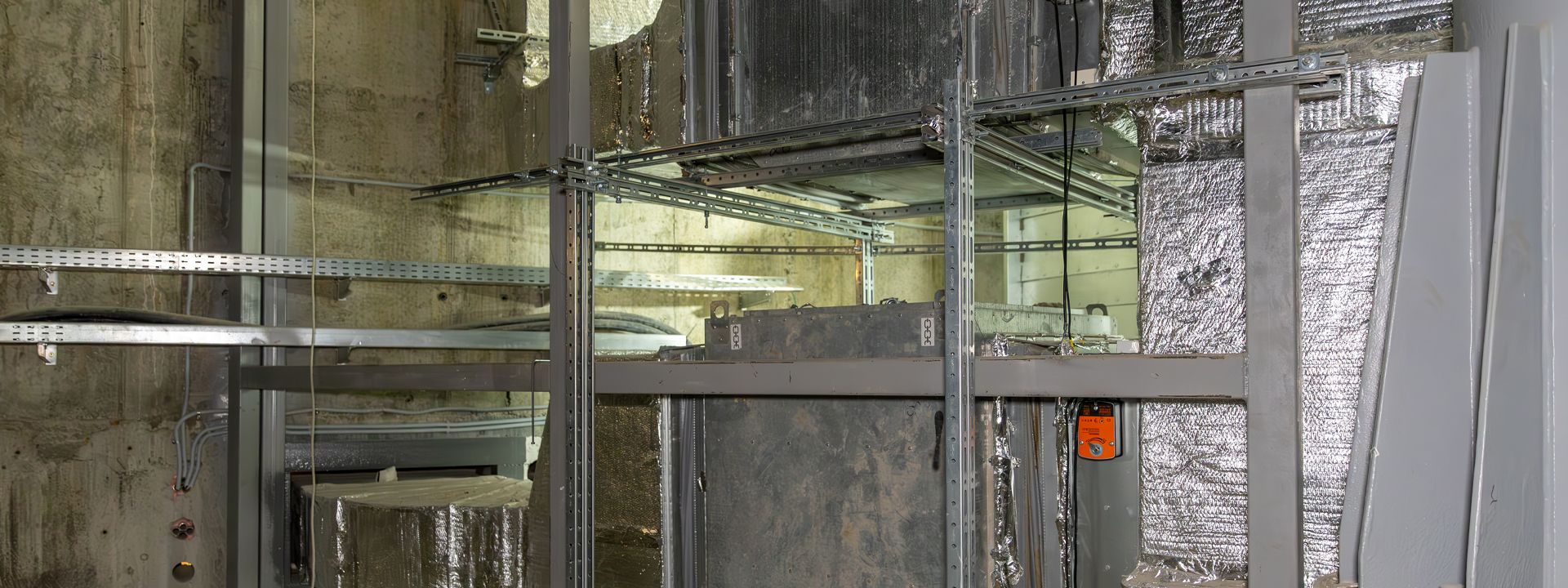 крепление воздуховодов