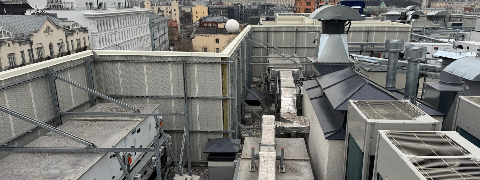 шумоизоляционный экран: вид изнутри