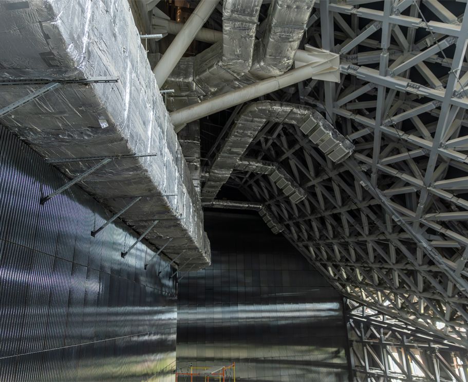 крепление систем дымоудаления