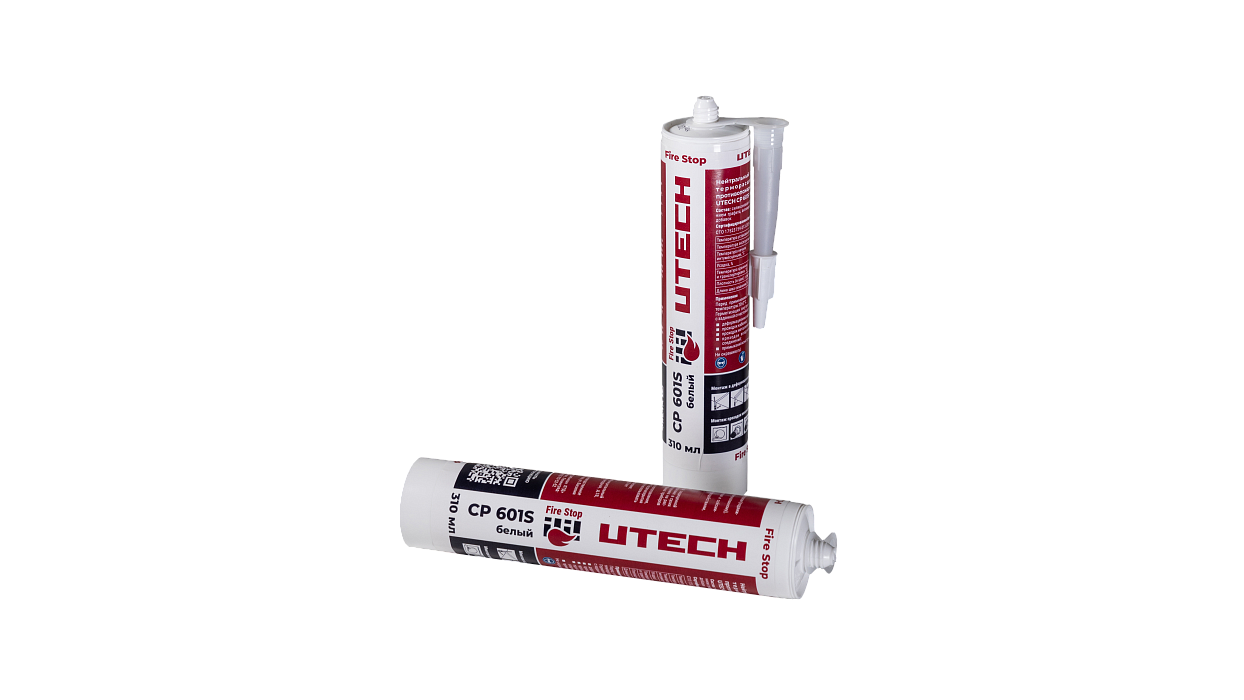 Противопожарный герметик UTECH CP 601S (310мл)