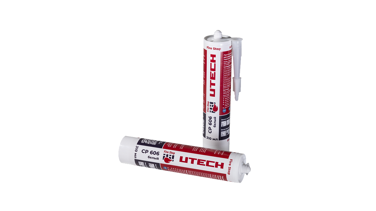 Противопожарный герметик UTECH CP 606 (310мл)