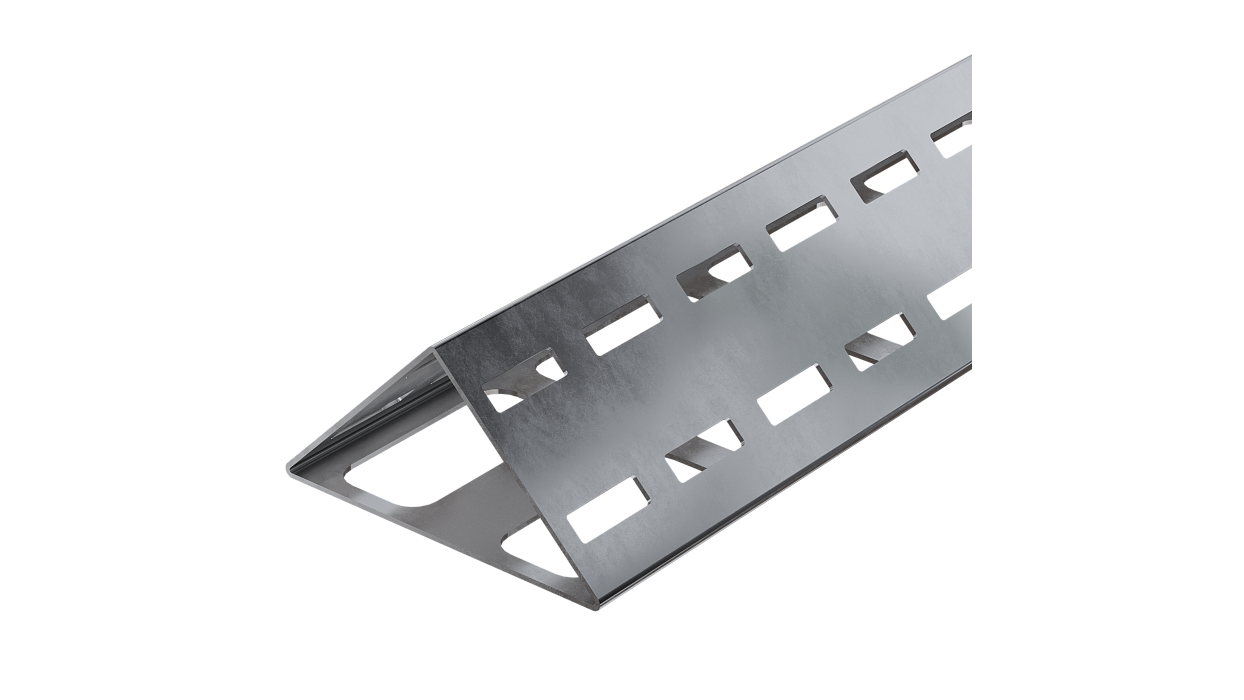 Профиль монтажный CH-T-100-3-REC 3m SS