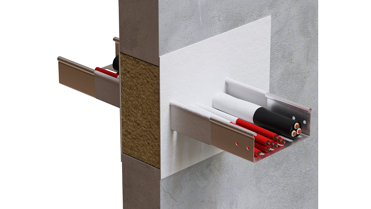 Огнезащитное терморасширяющееся покрытие для кабелей UTECH CP678 (5л)